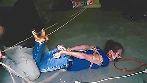 Captured Wearing Jeans