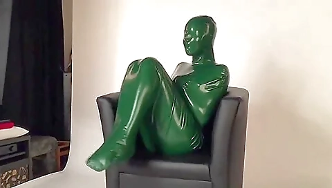 Woman In Green Sack Woman In Green Sack