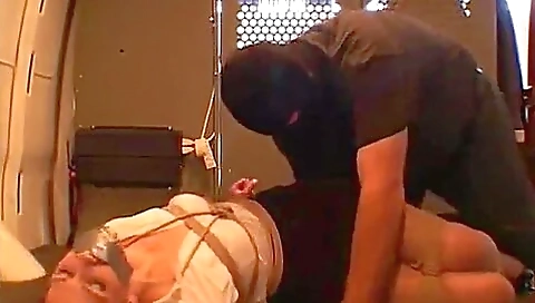 Sasha Fae Bound And Gagged In A Van