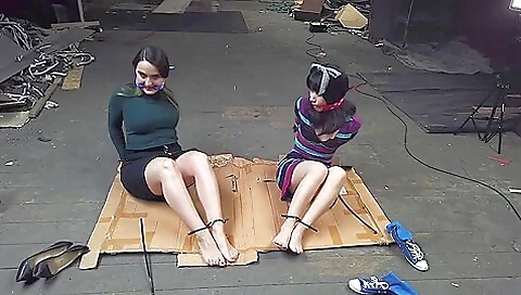 Zip-tied Barefoot In The Attic